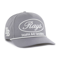 Gray Tampa Bay Rays '47 Foundational Hitch Adjustable Hat