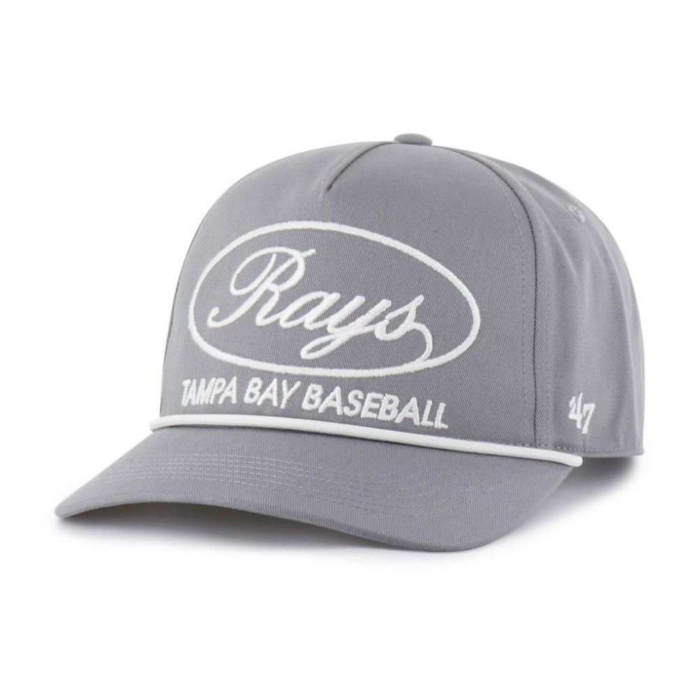Gray Tampa Bay Rays '47 Foundational Hitch Adjustable Hat