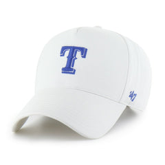 White Texas Rangers '47 Foundational Pinch Offside Adjustable Hat