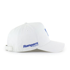 White Texas Rangers '47 Foundational Pinch Offside Adjustable Hat