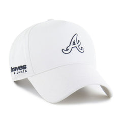 White Atlanta Braves '47 Foundational Pinch Offside Adjustable Hat