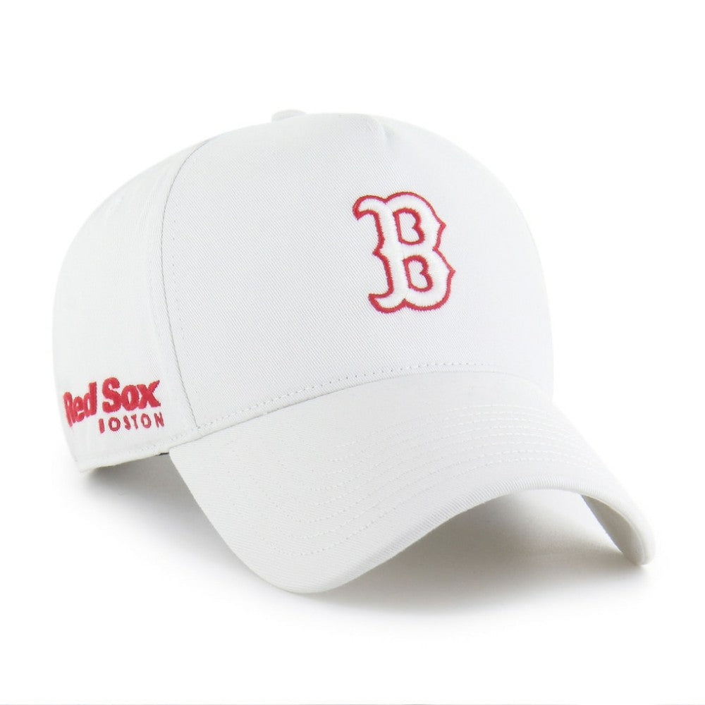 White Boston Red Sox '47 Foundational Pinch Offside Adjustable Hat