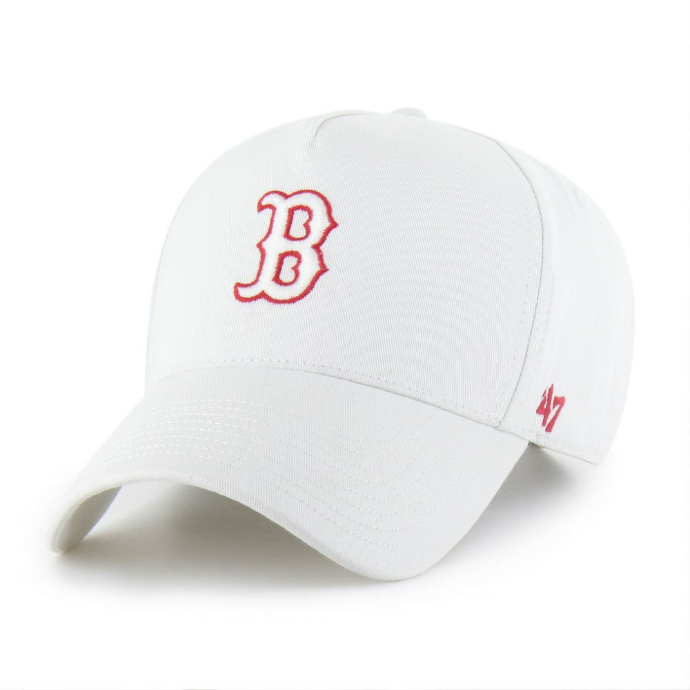 White Boston Red Sox '47 Foundational Pinch Offside Adjustable Hat