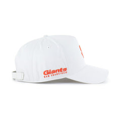 White San Francisco Giants '47 Foundational Pinch Offside Adjustable Hat