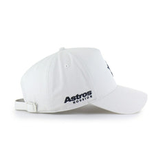 White Houston Astros '47 Foundational Pinch Offside Adjustable Hat