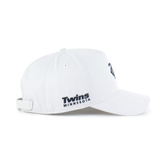 White Minnesota Twins '47 Foundational Pinch Offside Adjustable Hat