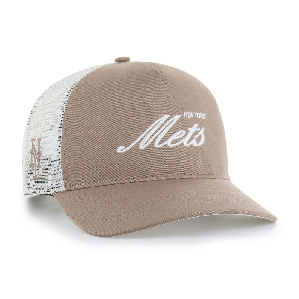 Brown New York Mets '47 Foundational Mesh Hitch Adjustable Hat