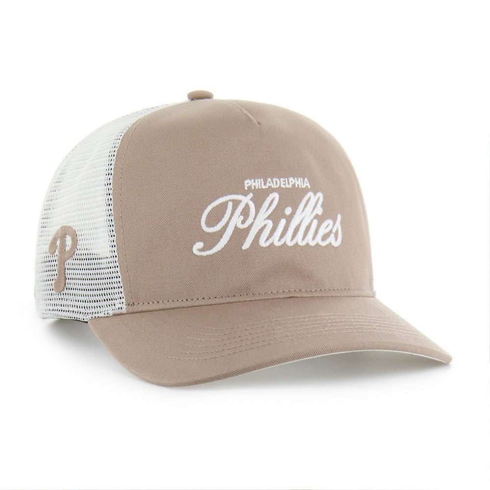 Brown Philadelphia Phillies '47 Foundational Mesh Hitch Adjustable Hat