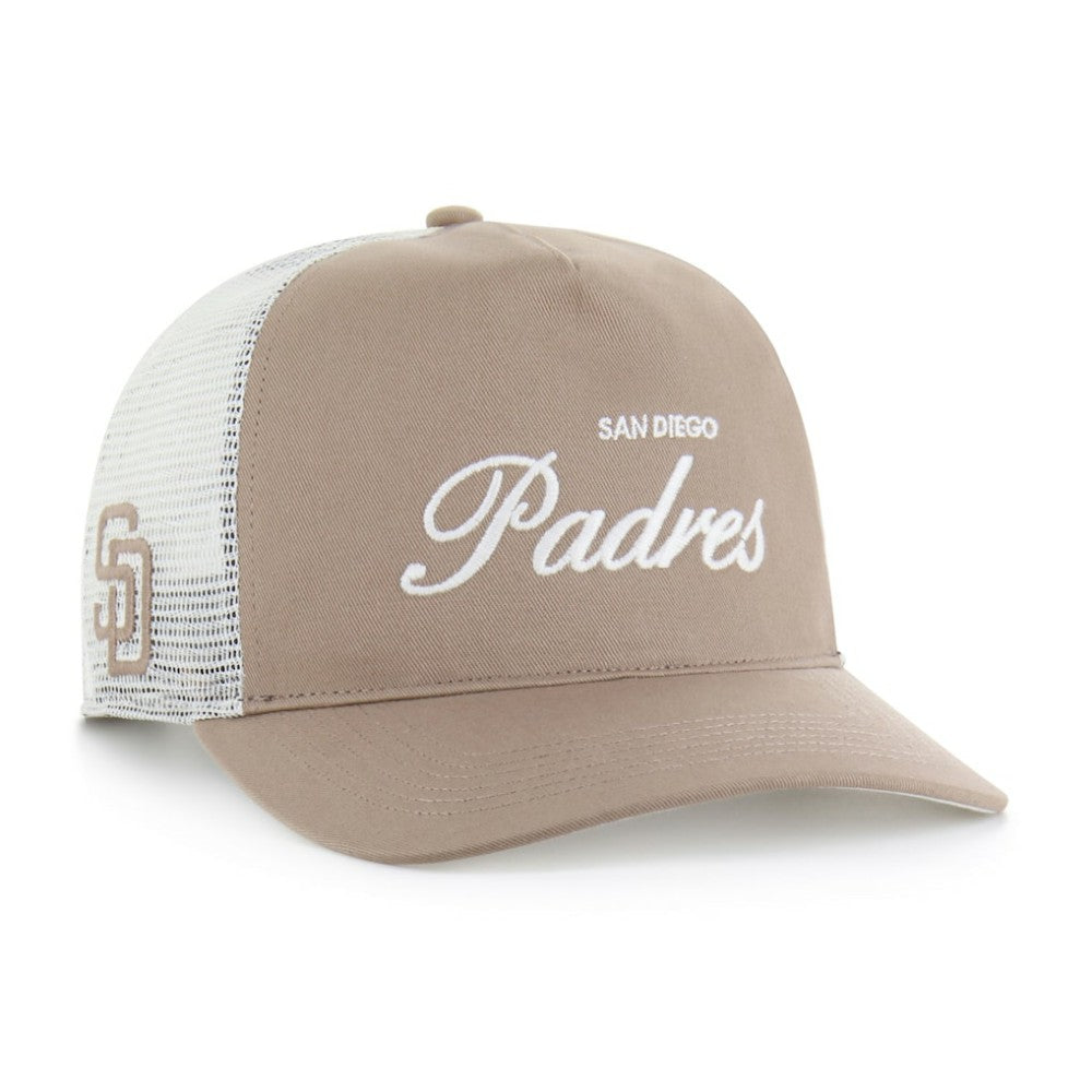 Brown San Diego Padres '47 Foundational Mesh Hitch Adjustable Hat