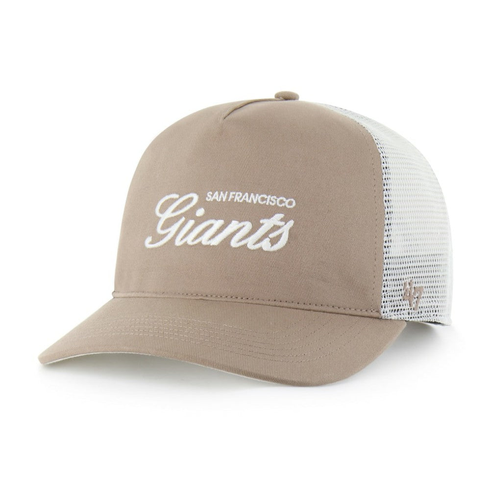 Brown San Francisco Giants '47 Foundational Mesh Hitch Adjustable Hat