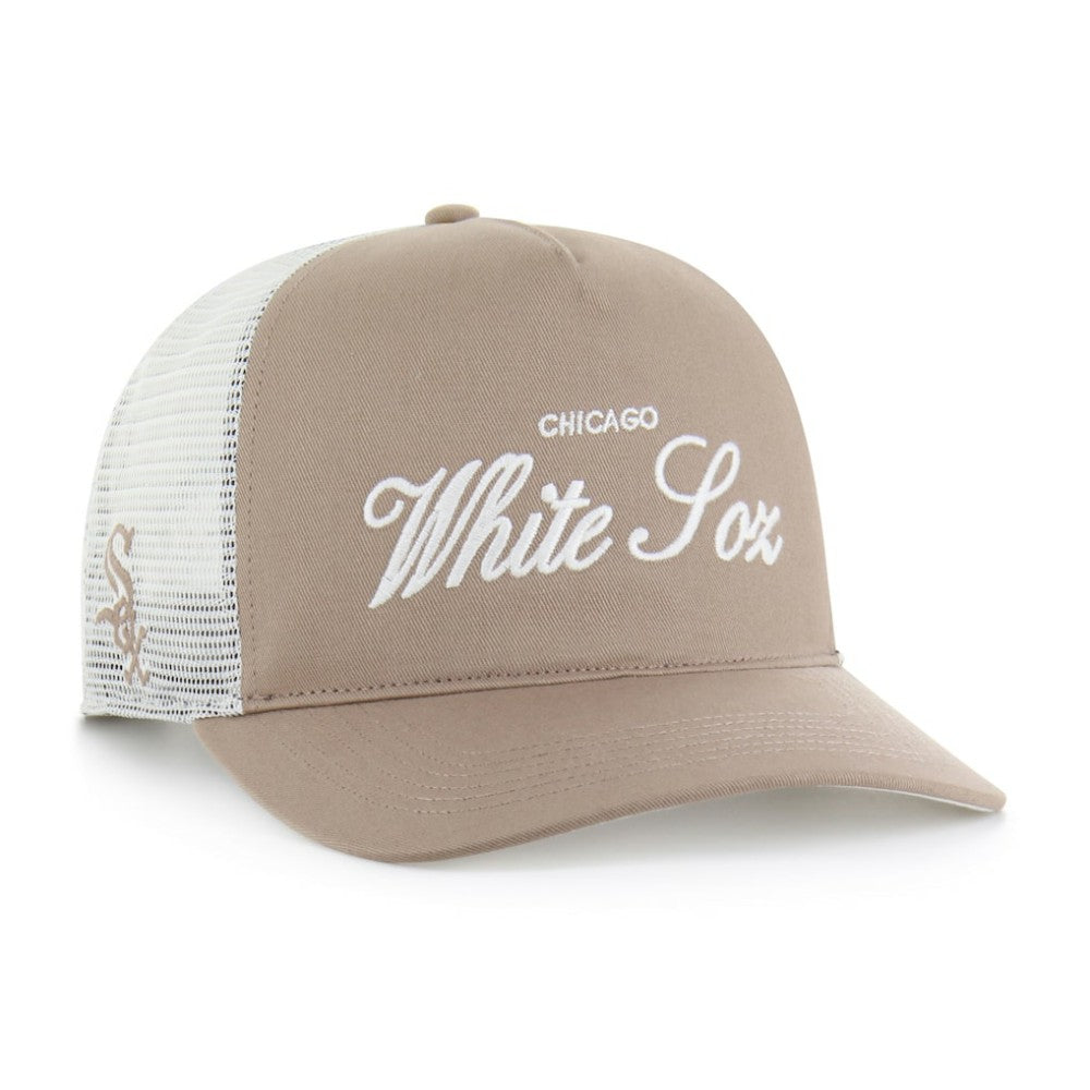 Brown Chicago White Sox '47 Foundational Mesh Hitch Adjustable Hat