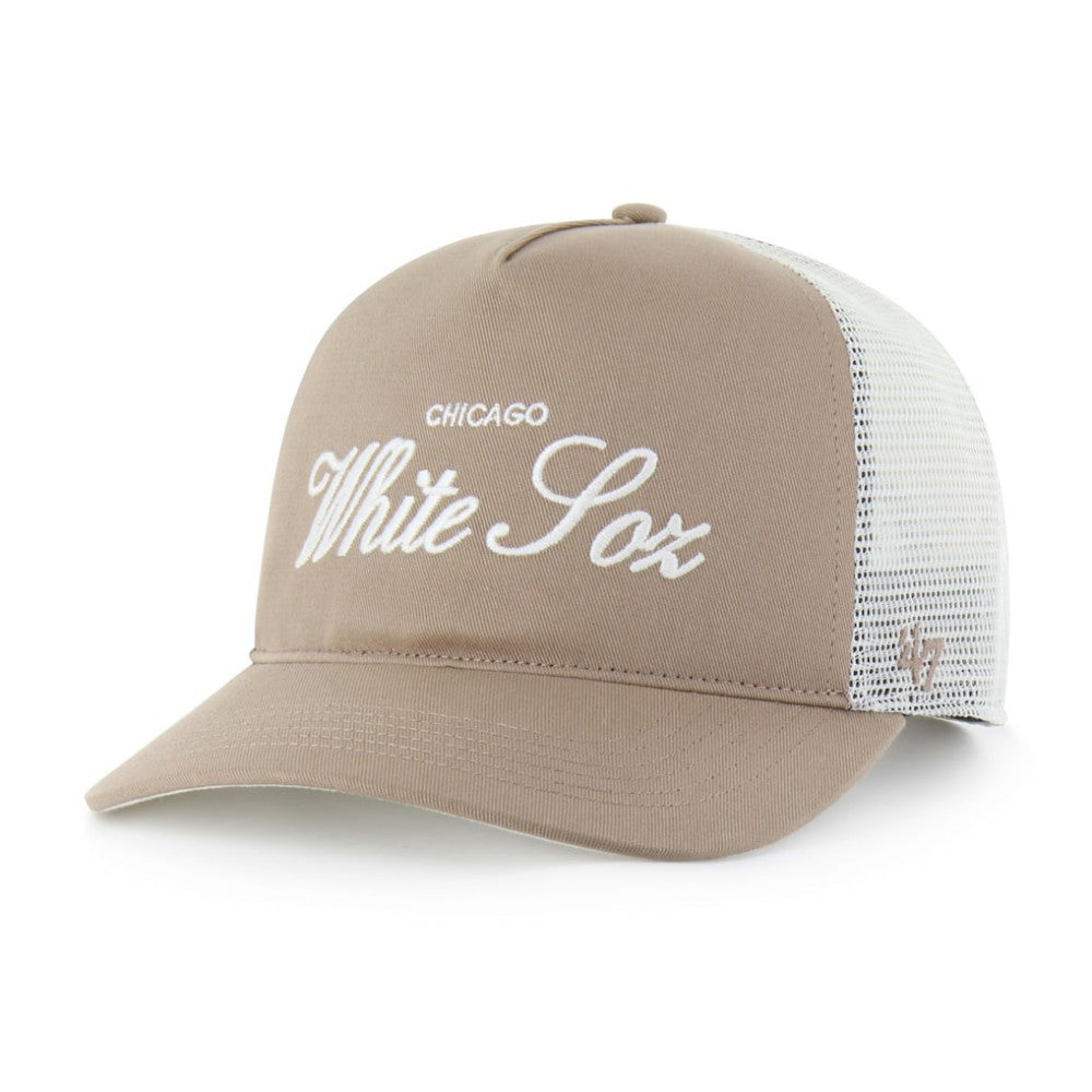 Brown Chicago White Sox '47 Foundational Mesh Hitch Adjustable Hat