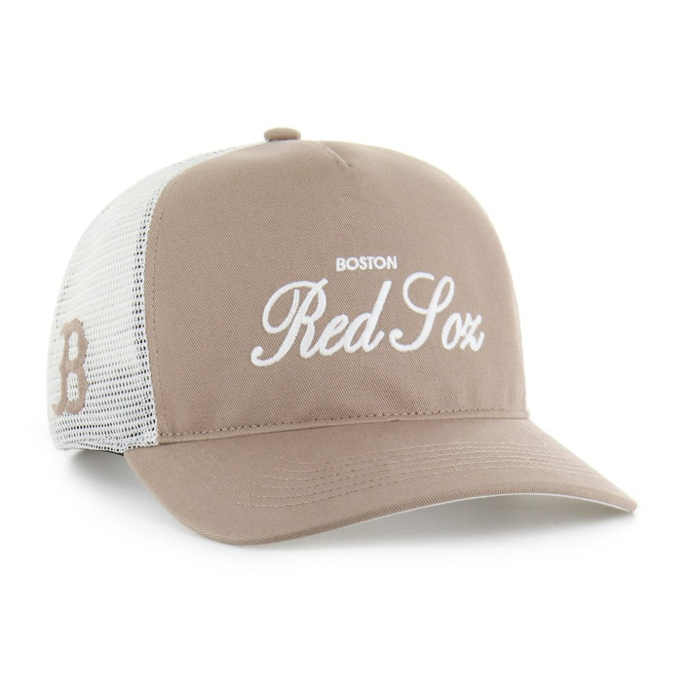 Brown Boston Red Sox '47 Foundational Mesh Hitch Adjustable Hat