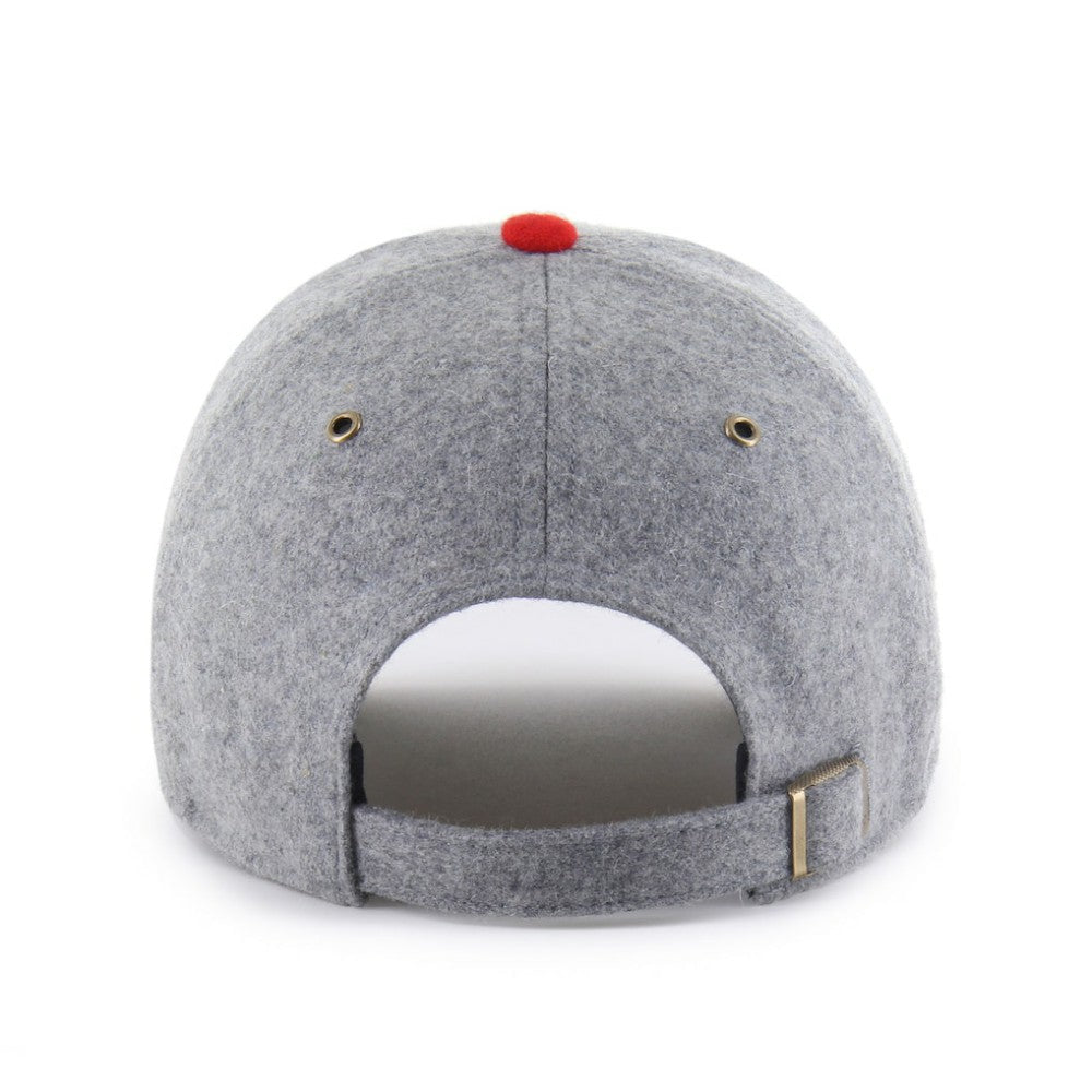 Gray Washington Nationals '47 Golden Age Wool Clean Up Adjustable Hat