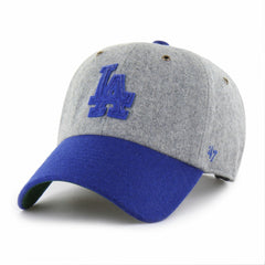 Gray/Royal Los Angeles Dodgers '47 Golden Age Wool Clean Up Adjustable Hat