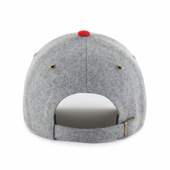 Gray/Red Los Angeles Angels '47 Golden Age Wool Clean Up Adjustable Hat