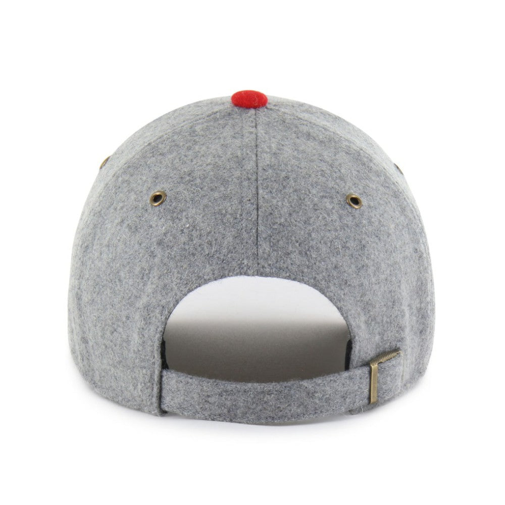 Gray Boston Red Sox '47 Golden Age Wool Clean Up Adjustable Hat