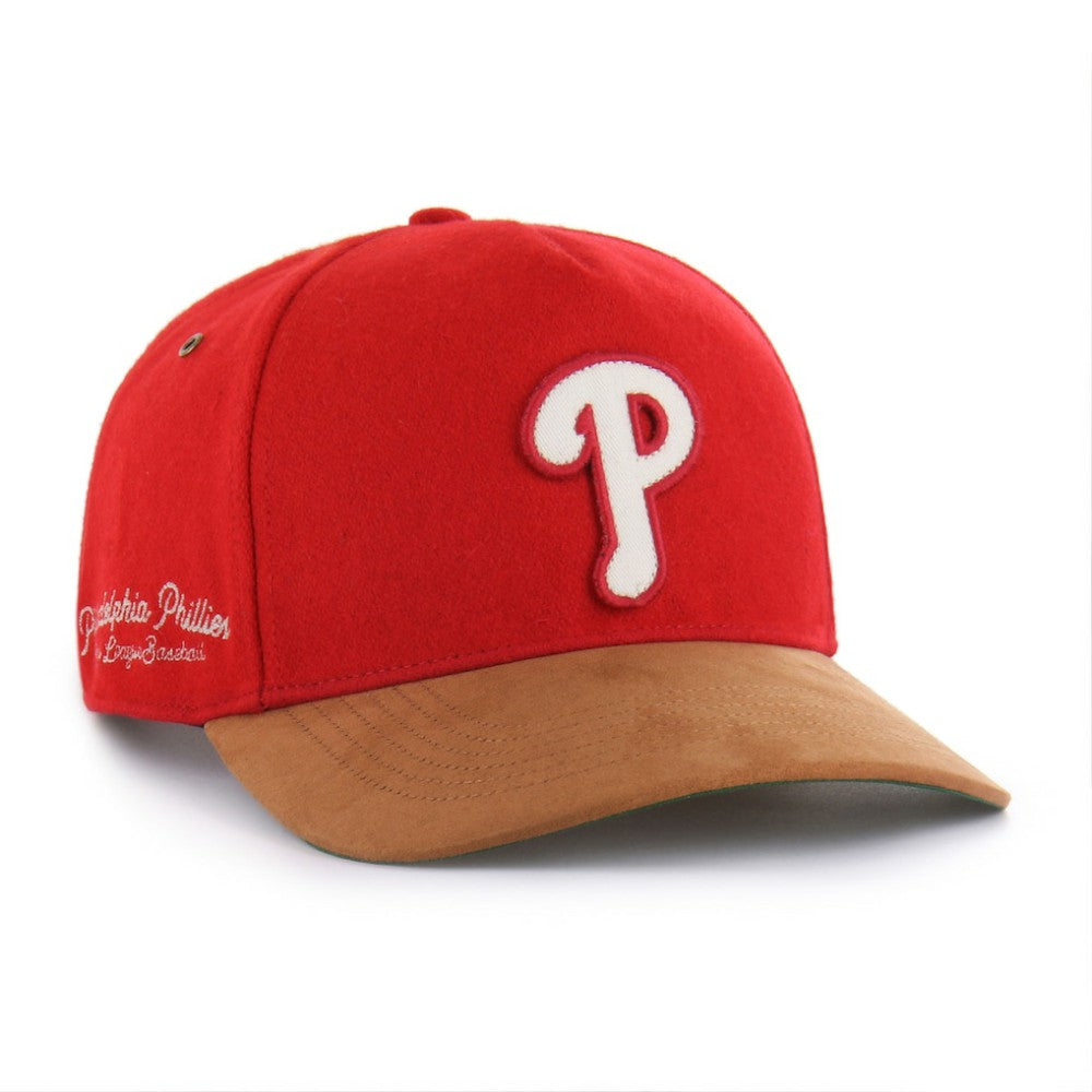 Red Philadelphia Phillies '47 Gold Age Wool Hitch Adjustable Hat