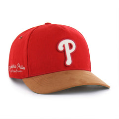 Red Philadelphia Phillies '47 Gold Age Wool Hitch Adjustable Hat