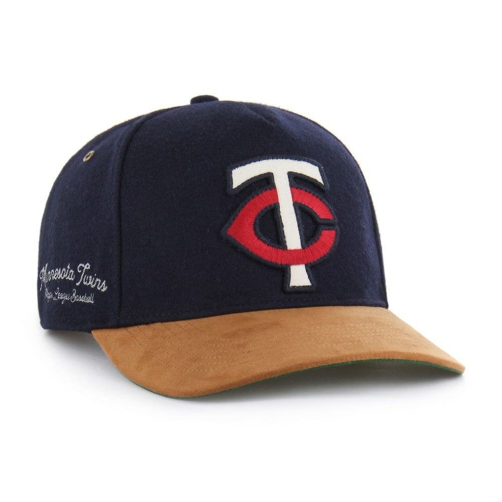 Navy Minnesota Twins '47 Gold Age Hitch Adjustable Hat