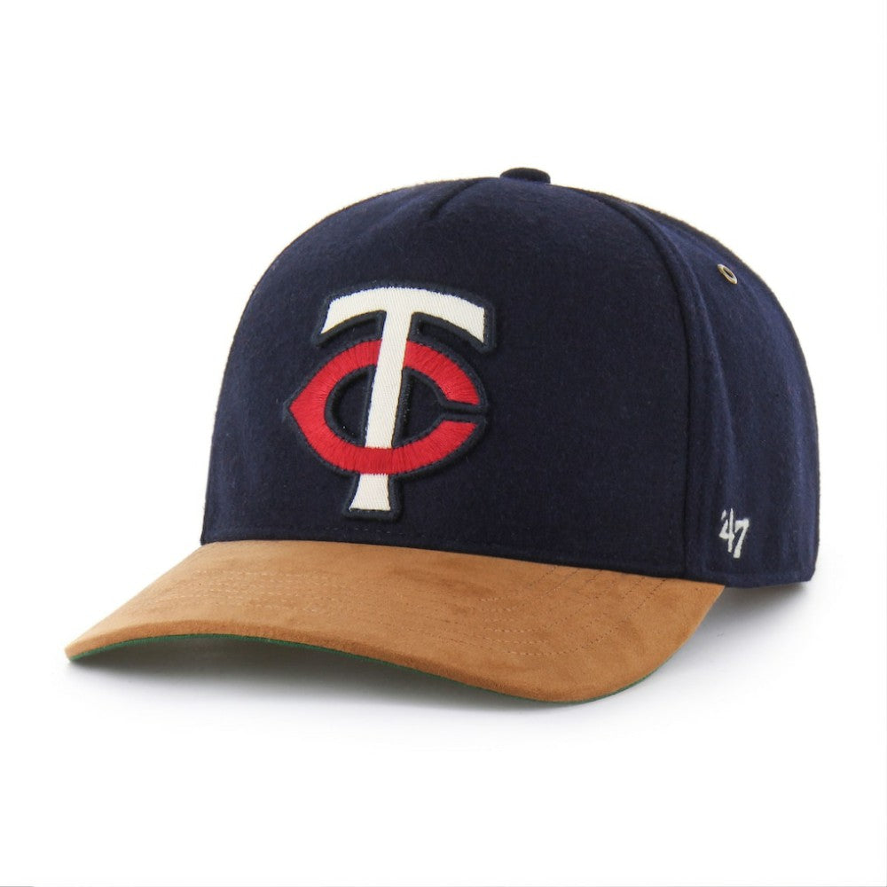Navy Minnesota Twins '47 Gold Age Hitch Adjustable Hat