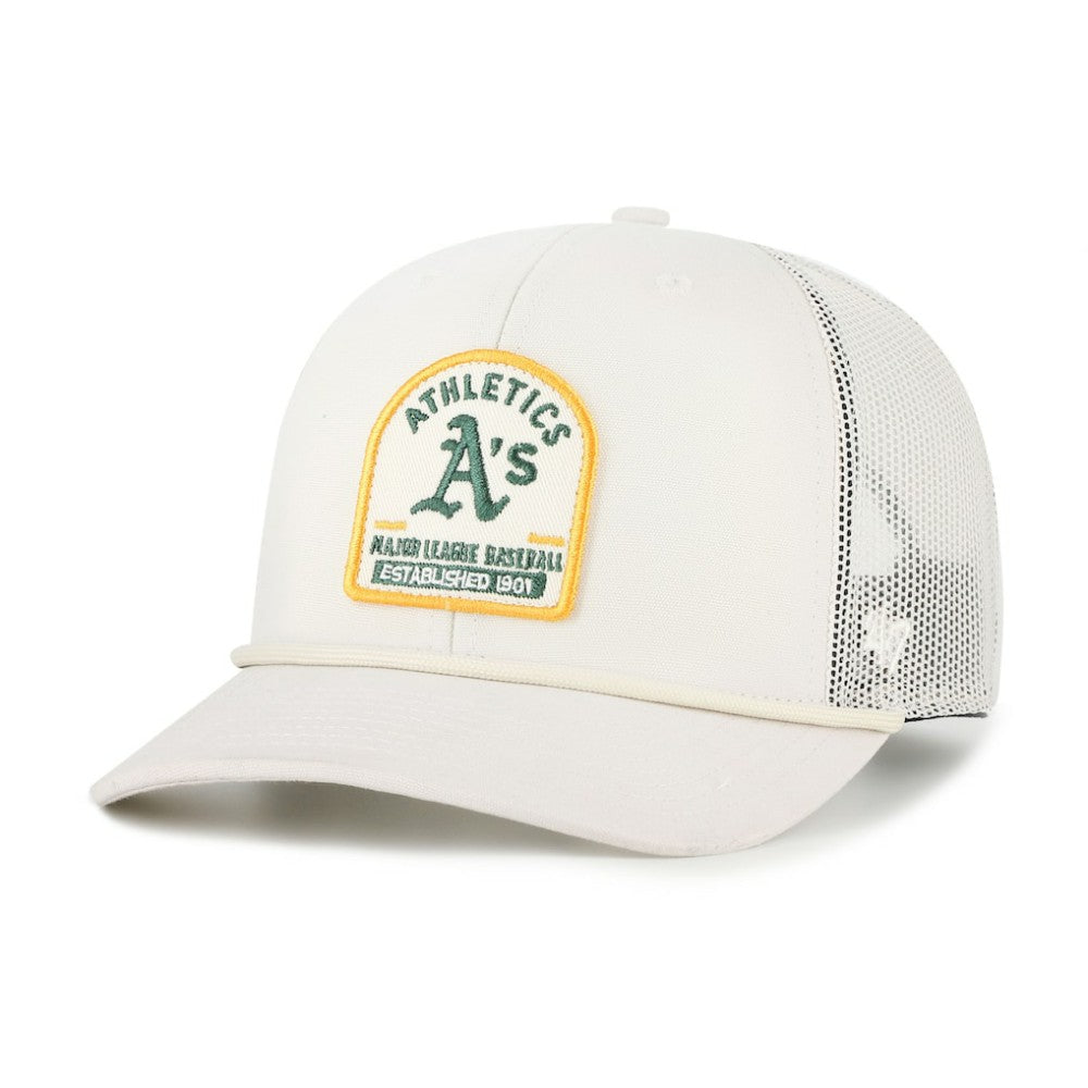 Cream Athletics '47 Gravestone Adjustable Trucker Hat