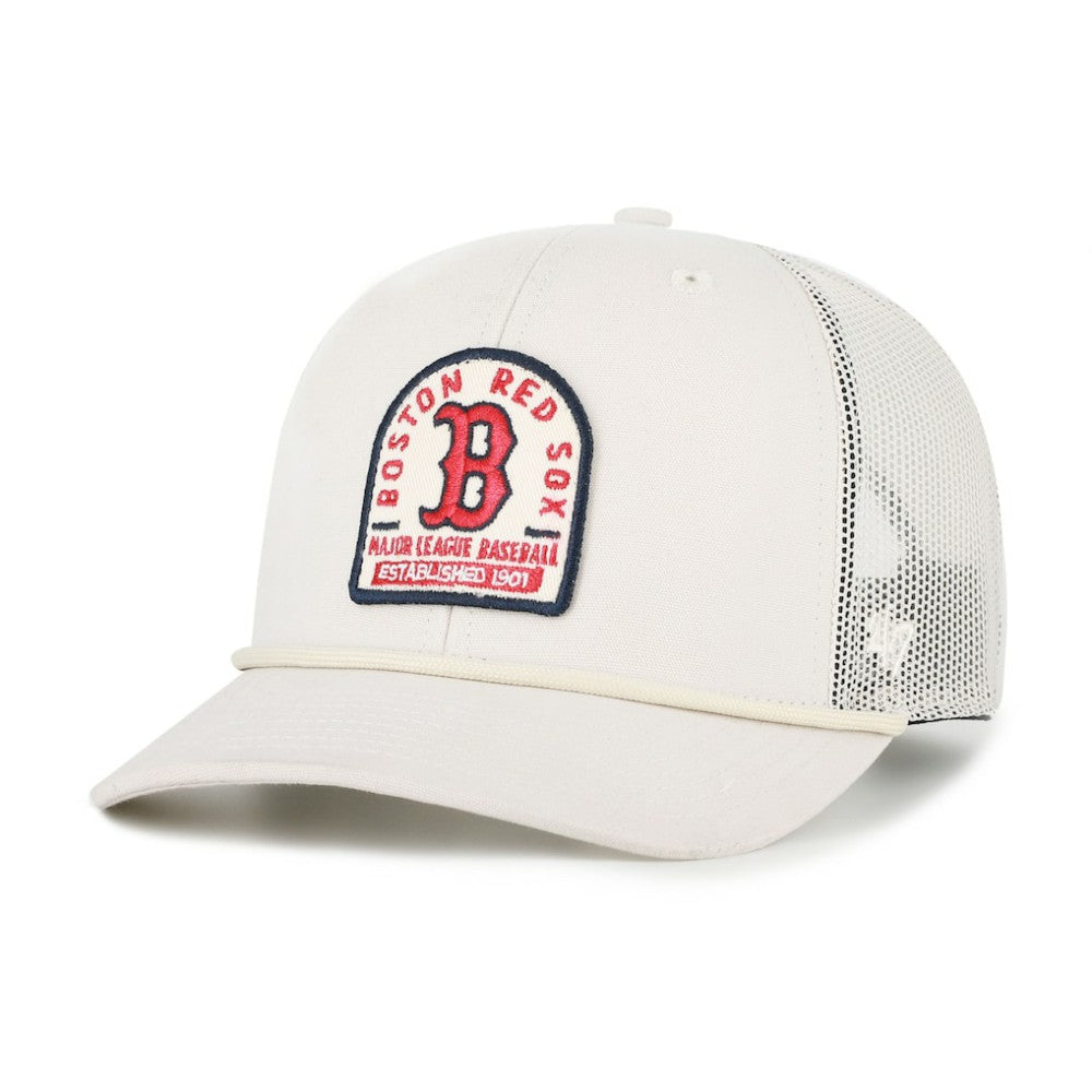 Cream Boston Red Sox '47 Gravestone Adjustable Trucker Hat