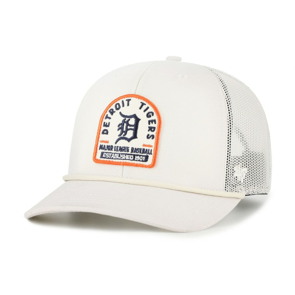Cream Detroit Tigers '47 Gravestone Adjustable Trucker Hat