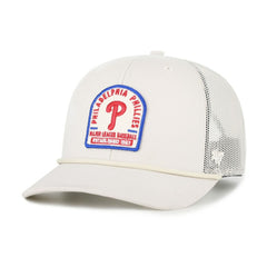 Cream Philadelphia Phillies '47 Gravestone Adjustable Trucker Hat