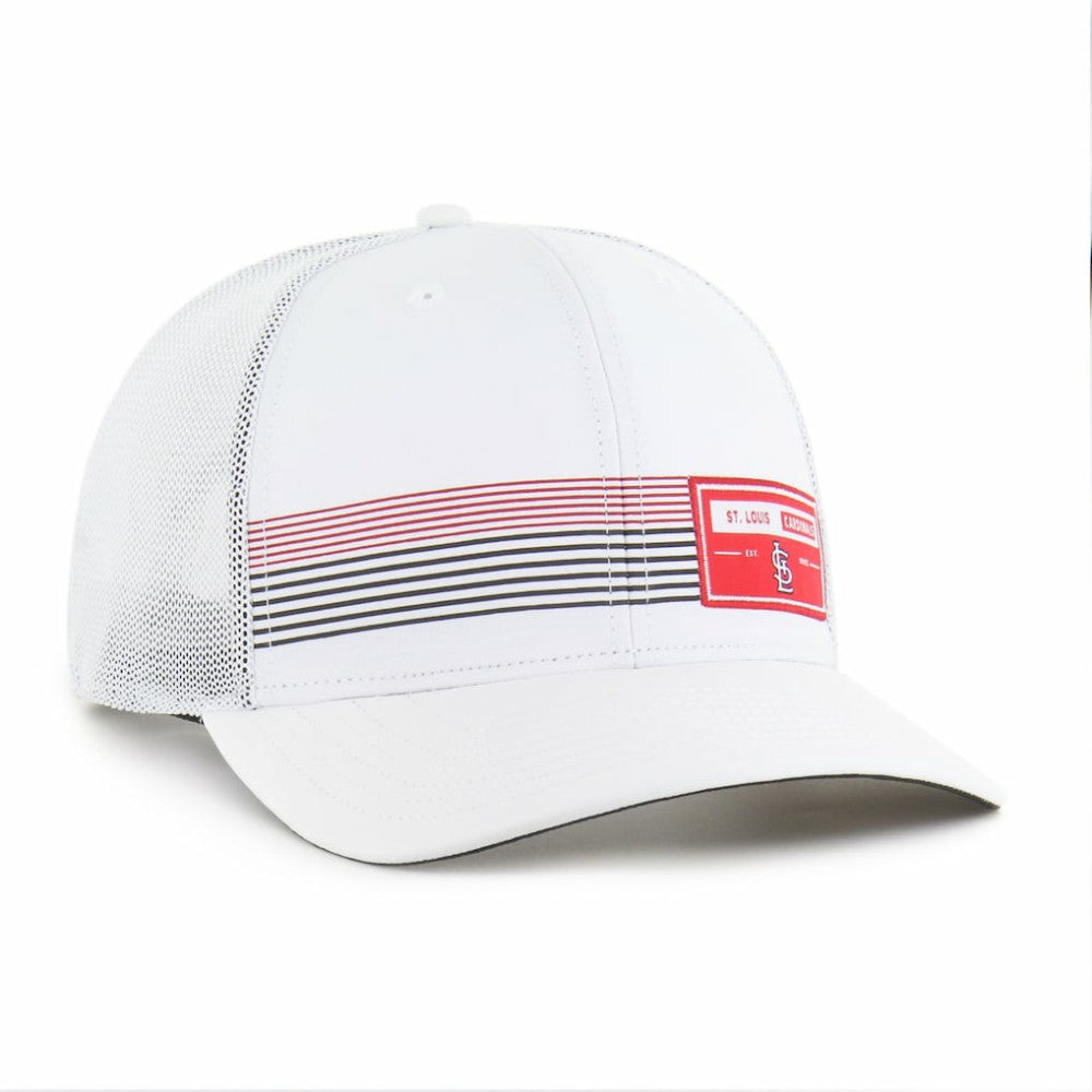 White St. Louis Cardinals '47 Rangefinder brrr Trucker Adjustable Hat