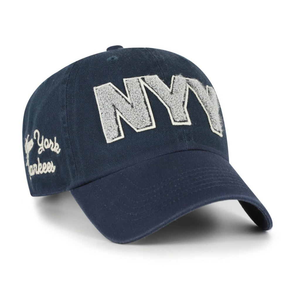 Navy New York Yankees '47 Women's Zoey Clean Up Adjustable Hat