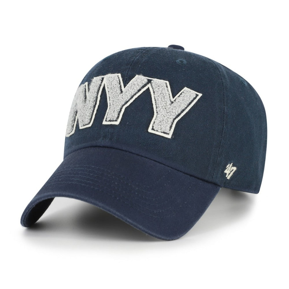 Navy New York Yankees '47 Women's Zoey Clean Up Adjustable Hat