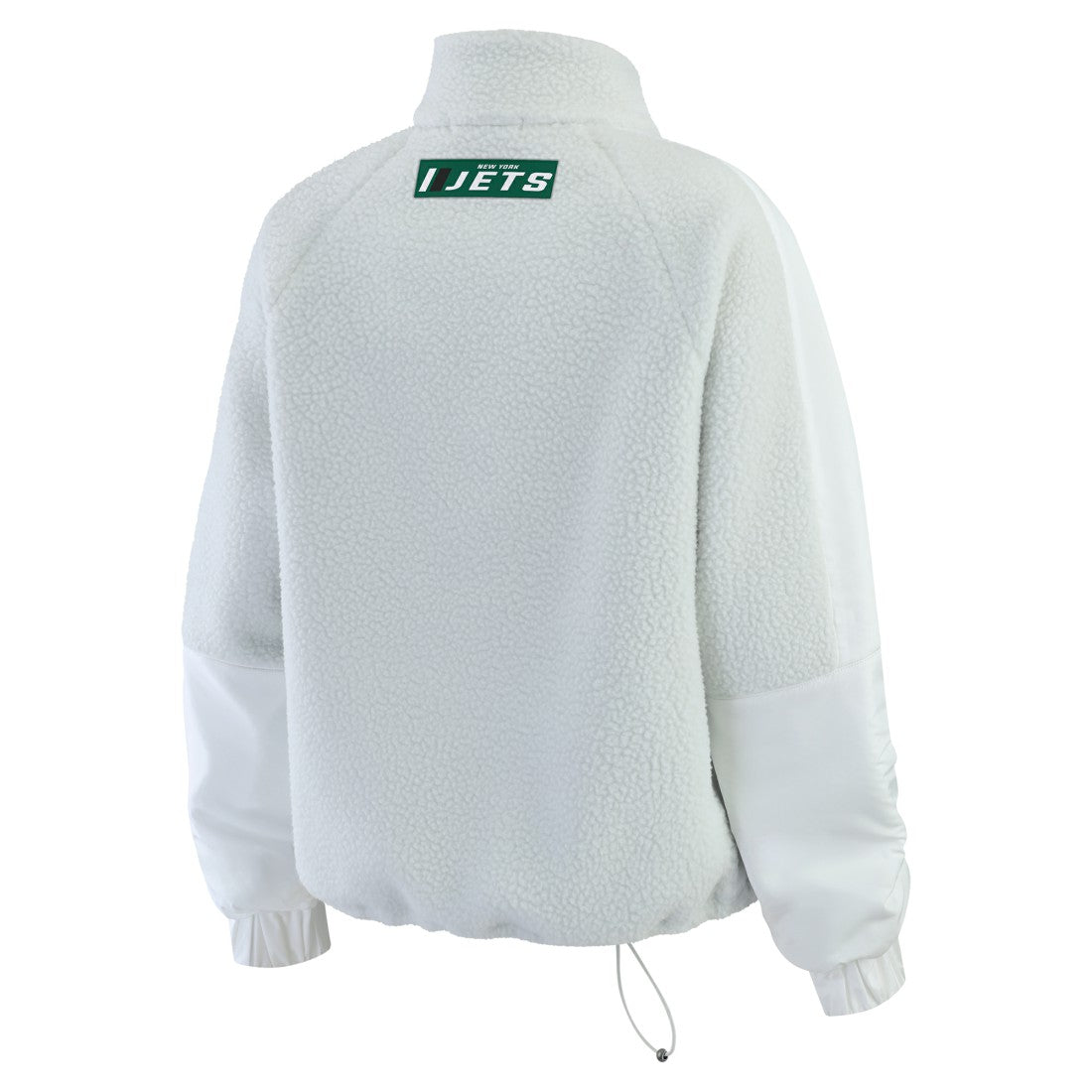 WEAR by Erin Andrews Women's Polar Fleece Half-Zip Jacket - New York Jets Jackets