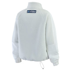 WEAR by Erin Andrews Women's Polar Fleece Half-Zip Jacket - Tennessee Titans Jackets