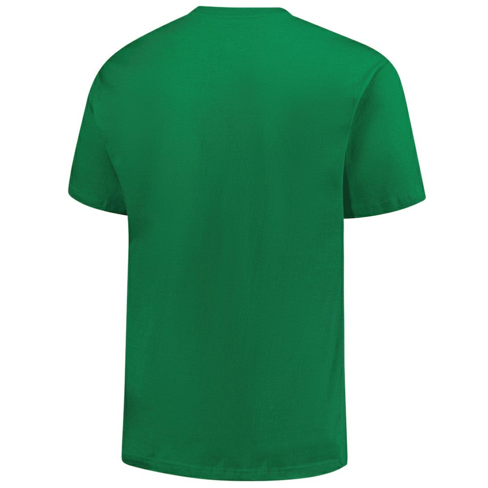 Kelly Green Detroit Tigers Profile Big & Tall Celtic T-Shirt