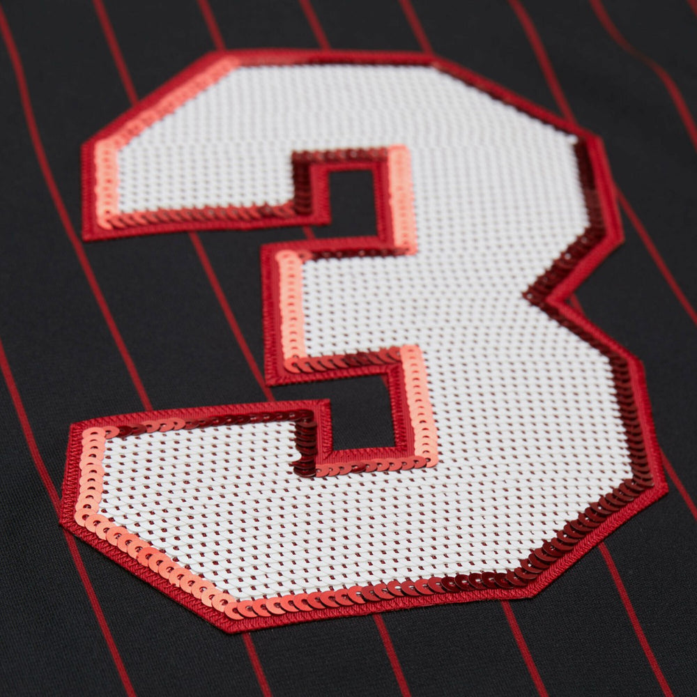 Mitchell & Ness Dwyane Wade Miami Heat x DANNIJO Women's Cropped Football Fashion Jersey