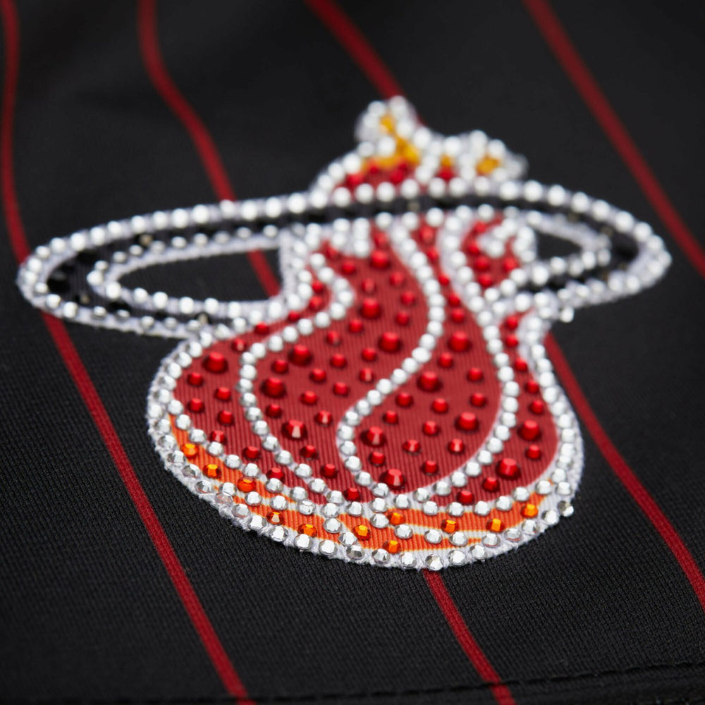 Mitchell & Ness Dwyane Wade Miami Heat x DANNIJO Women's Cropped Football Fashion Jersey