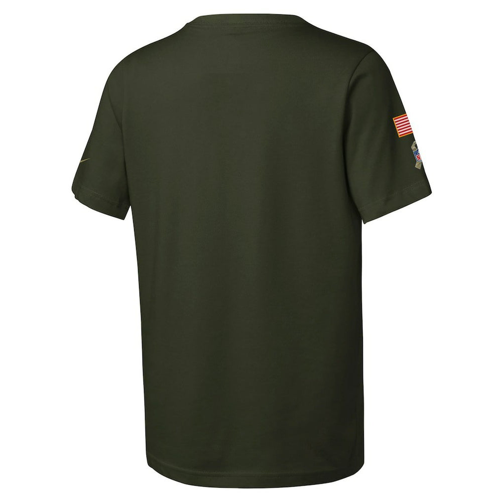 Youth 2025 Salute to Service Sideline Dri-FIT T-Shirt - Kansas City Chiefs T-shirts