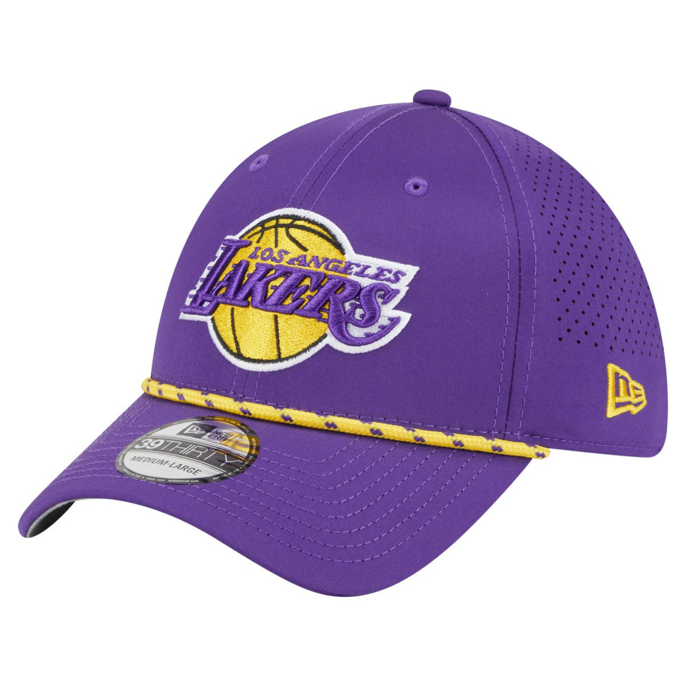 New Era Los Angeles Lakers Featherweight Poly Rope Flex 39Thirty Hat