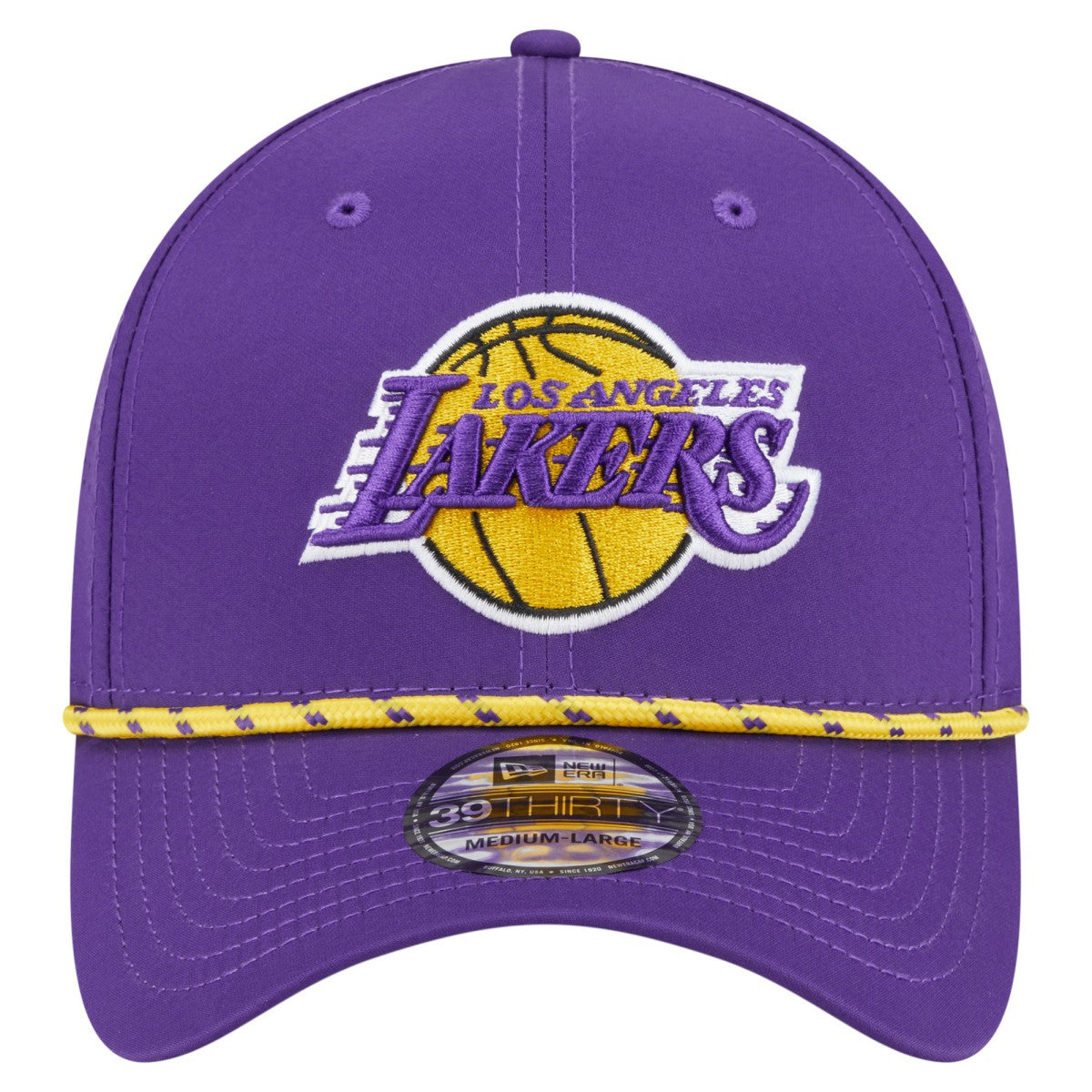 New Era Los Angeles Lakers Featherweight Poly Rope Flex 39Thirty Hat