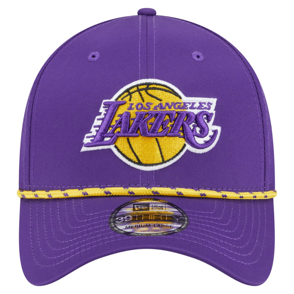 New Era Los Angeles Lakers Featherweight Poly Rope Flex 39Thirty Hat