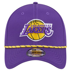 New Era Los Angeles Lakers Featherweight Poly Rope Flex 39Thirty Hat