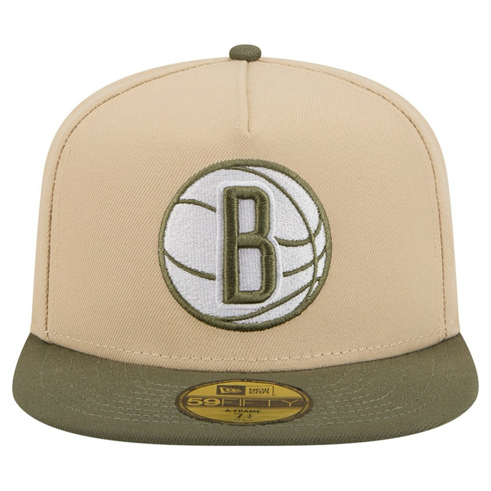 New Era Brooklyn Nets Color Pack Two-Tone 59FIFTY A-Frame Fitted Hat