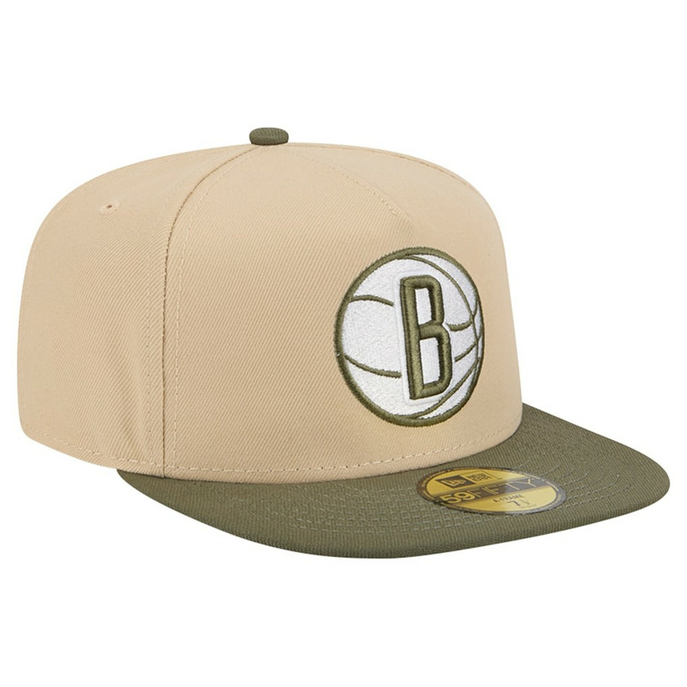 New Era Brooklyn Nets Color Pack Two-Tone 59FIFTY A-Frame Fitted Hat