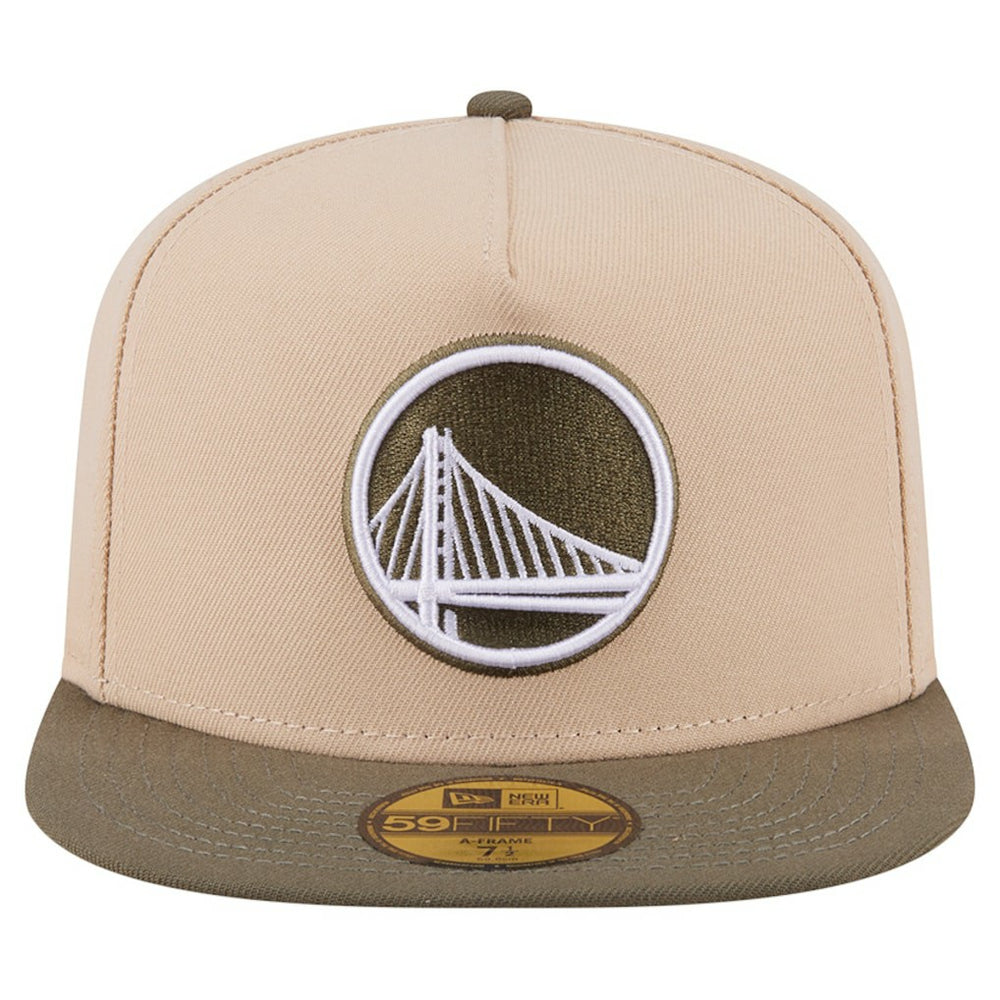New Era Golden State Warriors Color Pack Two-Tone 59FIFTY A-Frame Fitted Hat