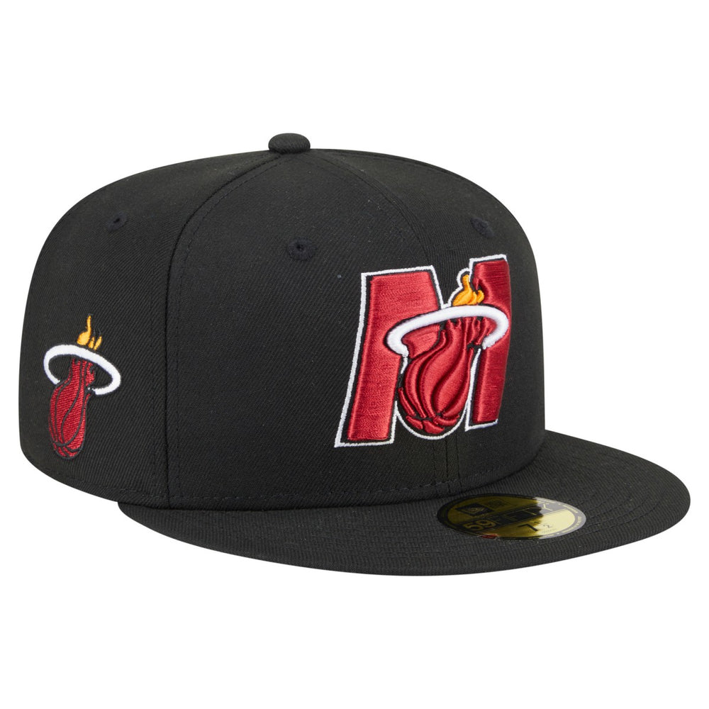New Era Miami Heat Deceptor 59FIFTY Fitted Hat