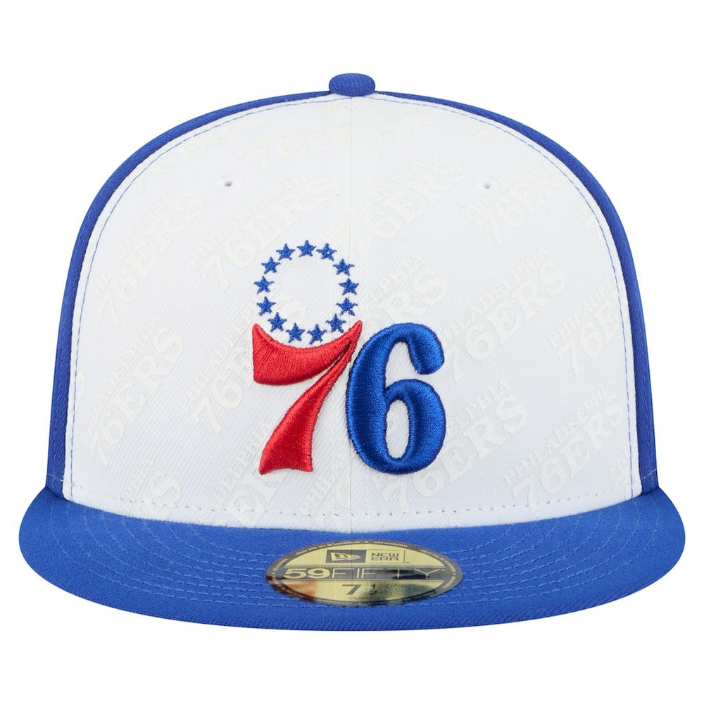 New Era Philadelphia 76ers Repeat 59Fifty Fitted Hat