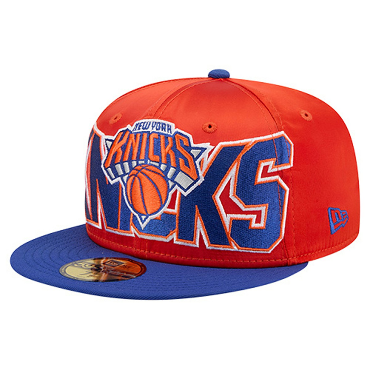 New Era New York Knicks Satin Two-Tone 59FIFTY Fitted Hat