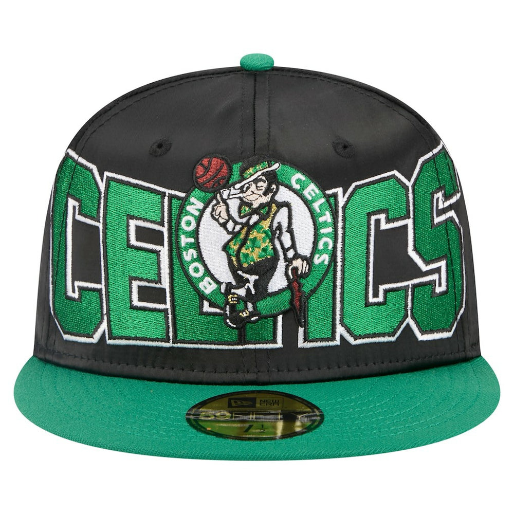 New Era Boston Celtics Satin Two-Tone 59FIFTY Fitted Hat