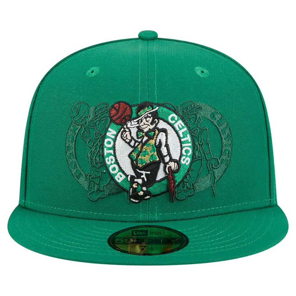New Era Boston Celtics Tri-Hit 59Fifty Fitted Hat